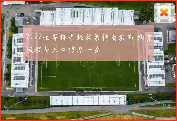 2022世界杯手机购票指南发布 购票流程与入口信息一览